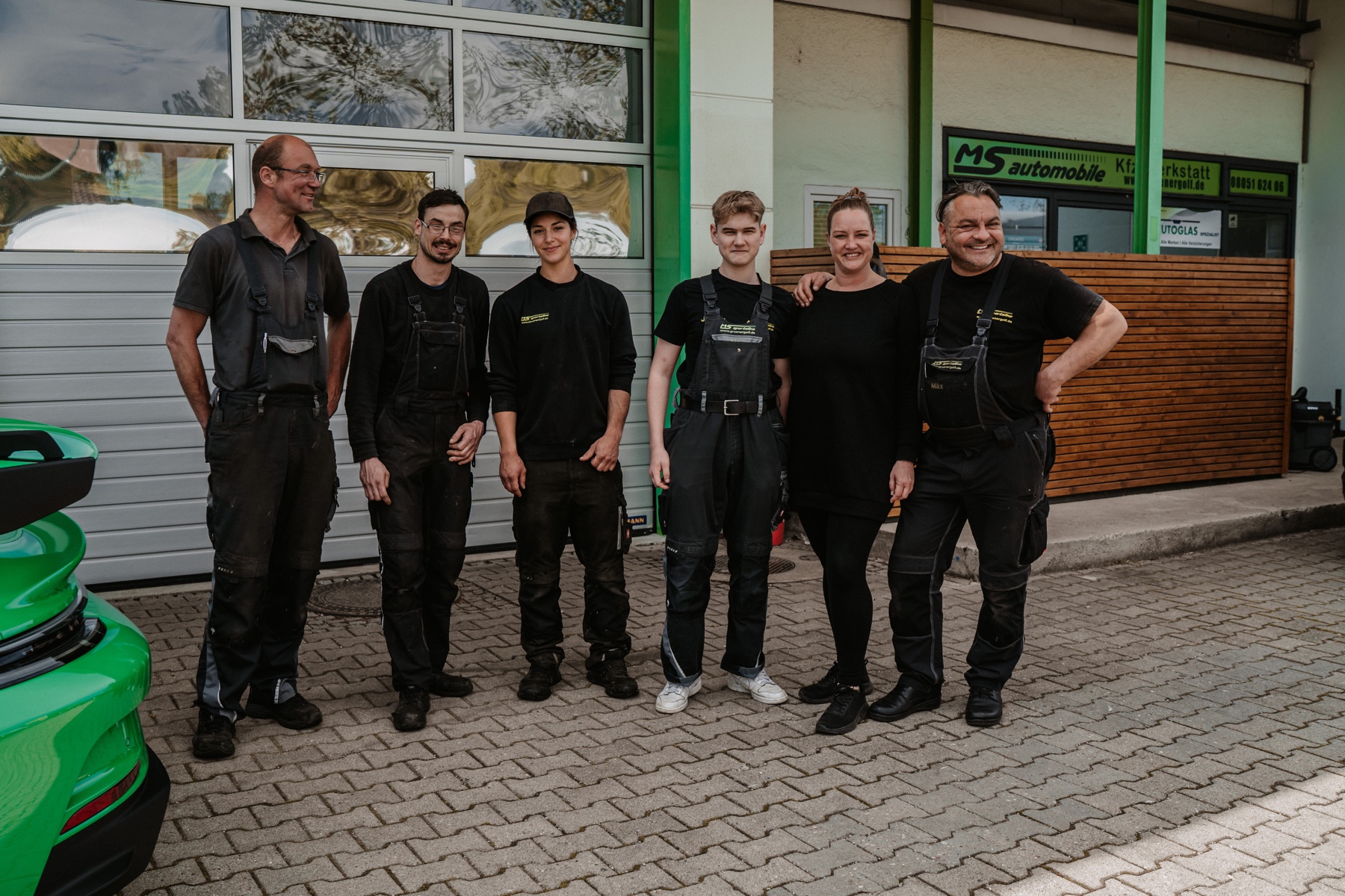 Das Team von MS Automobile